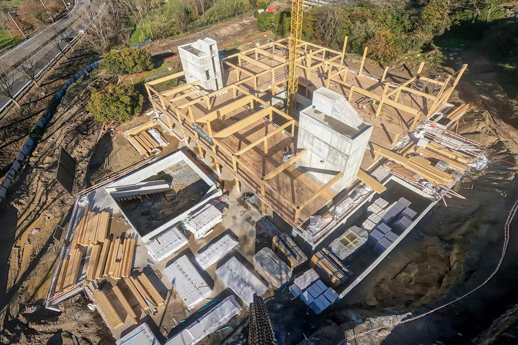Cross Laminated Timber - Hotel Escola - IPCA